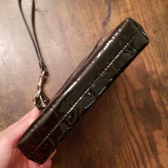 Coach Embossed Wristlet - Picture 5 of 8